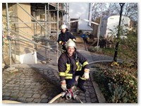 Lage des Verteilers direkt am Kirchturm