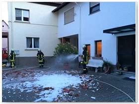 Doch mit dem TLA von hinten angreifend kommt der Schaumteppich