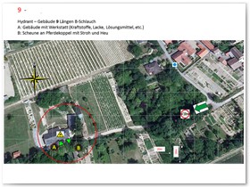 Die Abschlubung dieses Jahr gem Einsatz-Alarm-Plan (EAP) findet etwas auerhalb statt.