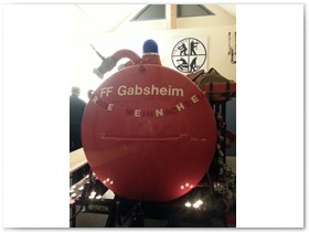 Die Feuerwehr Gabsheim feiert ihre Weihnachtsfeier