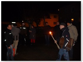 Treffen zur Wigwamwinterwanderung