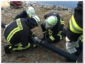 Wasserentnahme: Offenes Gewsser - der Rhein in Oppenheim