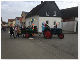 durch Gabsheims Hauptverkehrsadern.