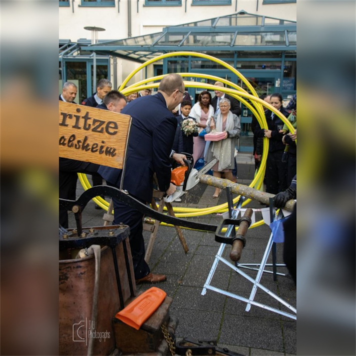 wieder Entschlossenheit in Feuerwehrmanier.